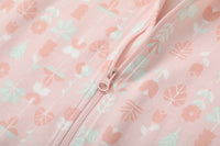 Vauva BBNS - Organic Cotton Pink Floral Pattern Bodysuits (2-pack) - My Little Korner
