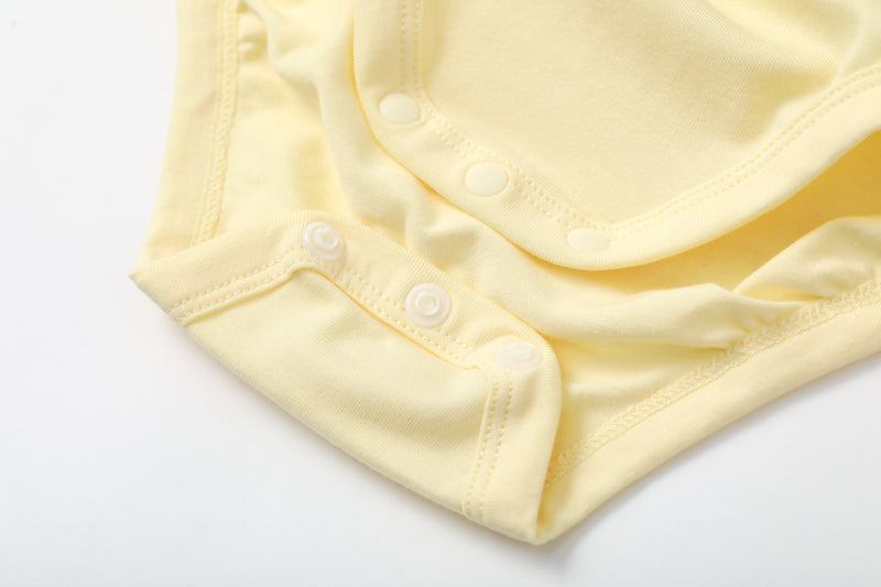 Vauva BBNS - Organic Cotton Ruffle Collar Bodysuits (2-pack) - My Little Korner