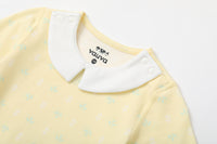 Vauva BBNS - Organic Cotton Square Collar Bodysuits (2-pack) - My Little Korner