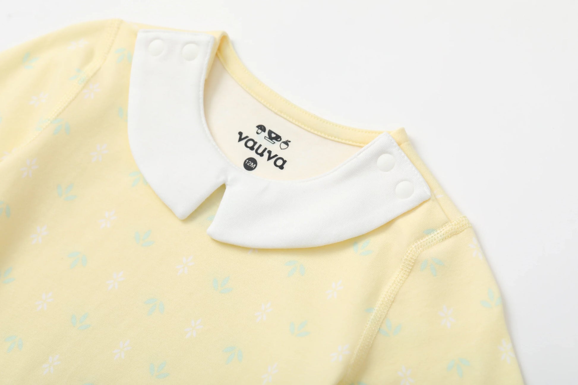 VAUVA Vauva BBNS - Organic Cotton Square Collar Bodysuits (2-pack) Bodysuit