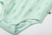 VAUVA Vauva BBNS - Baby Anti-bacterial Organic Cotton Bodysuits (2-pack Green/Print) Bodysuit
