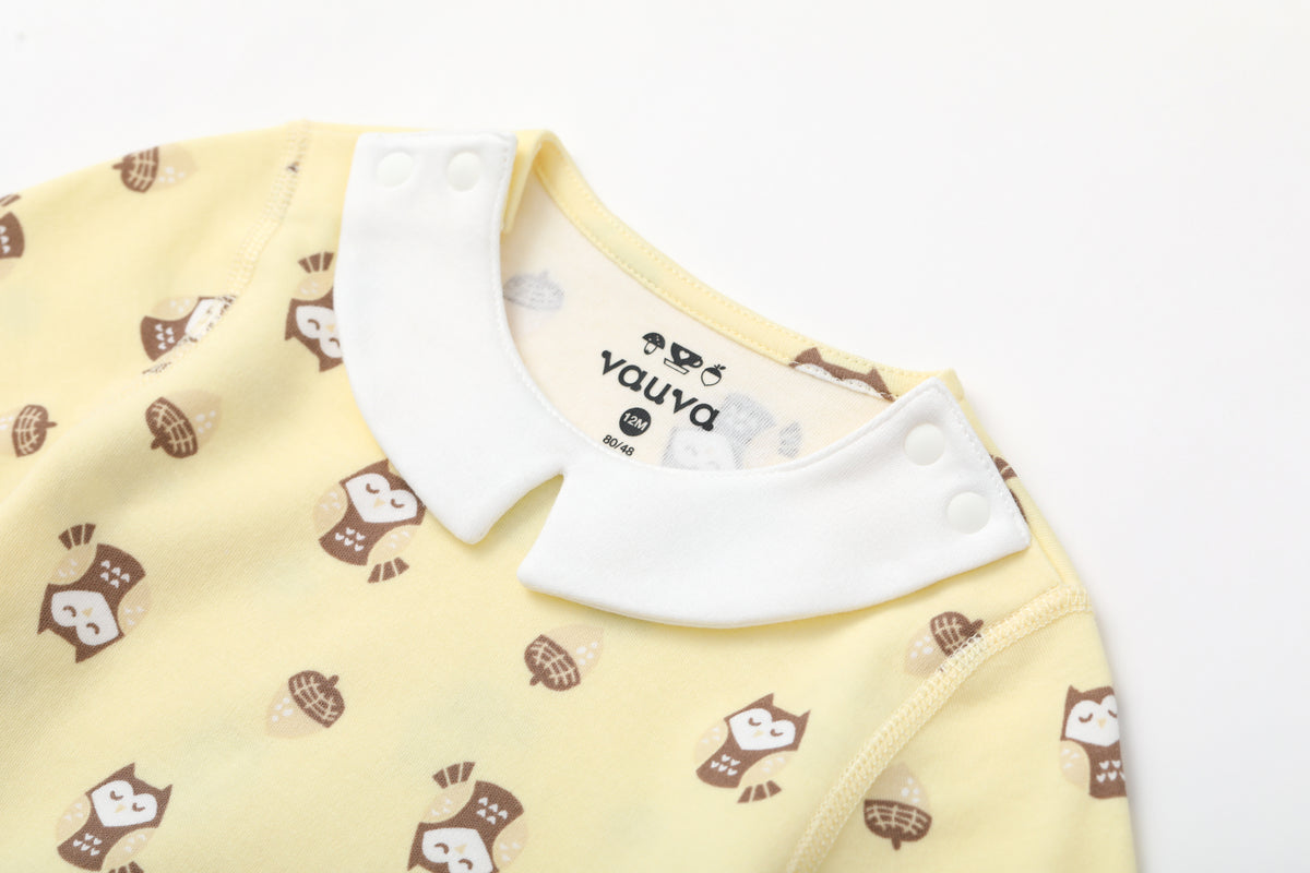 Vauva BBNS - Baby Anti-bacterial Organic Cotton Bodysuits (2-pack) - My Little Korner