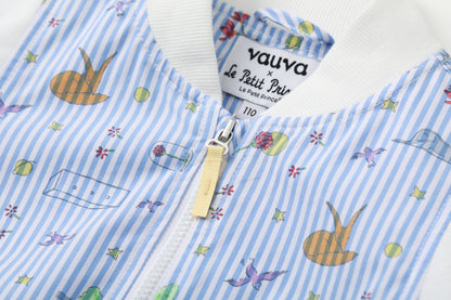 Vauva x Le Petit Prince Vauva x Le Petit Prince - Toddler Boy Yarn Dyed Stripe Jacket - Blue Jacket