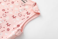 Vauva x Moomin FW23 - Baby Girls Moomin All Over Print Cotton Sleeping Bag (Pink) product image 2