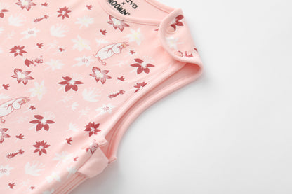 Vauva x Moomin Vauva x Moomin FW23 - Baby Girls Moomin All Over Print Cotton Sleeping Bag (Pink) Sleeping Bags