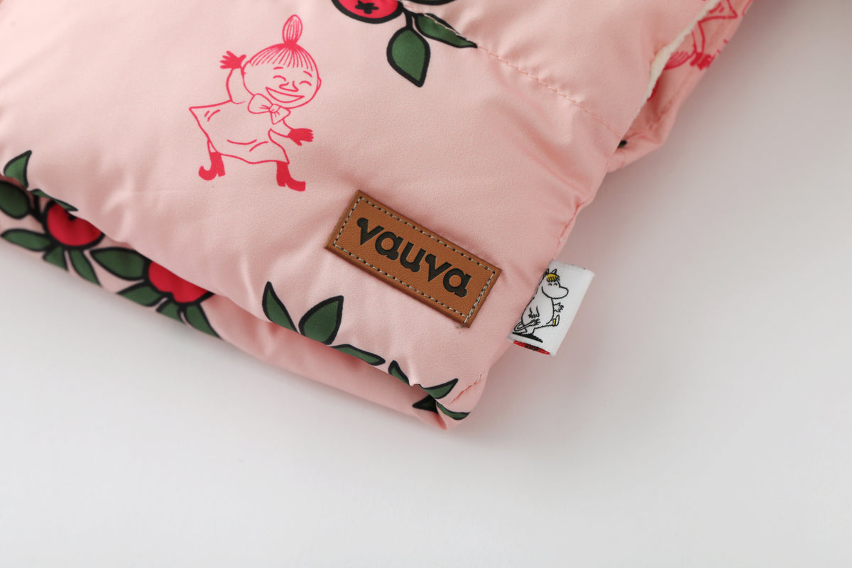 Vauva x Moomin FW23 - Baby Girls Moomin All Over Print Padded Coat with Hood (Pink) product 3