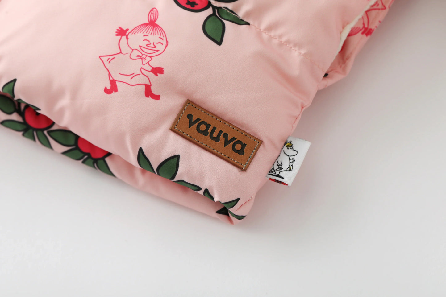 Vauva x Moomin Vauva x Moomin FW23 - Baby Girls Moomin Print Coat with Hood (Pink) Coat & Jacket