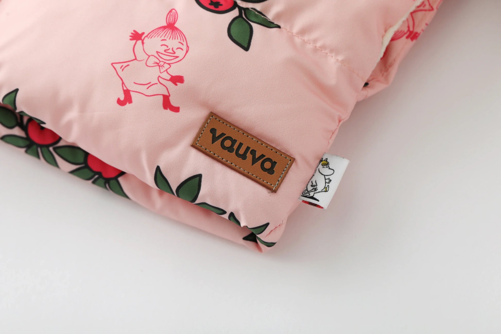 Vauva x Moomin Vauva x Moomin FW23 - Baby Girls Moomin Print Coat with Hood (Pink) Coat & Jacket