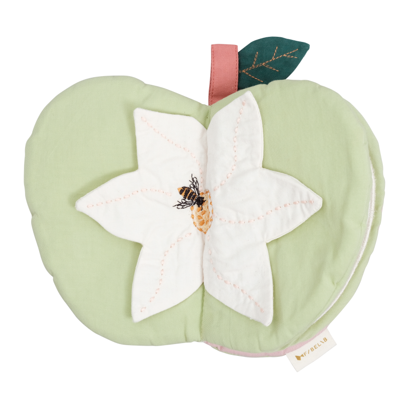 Fabelab- Fabric Book - Green Apple - My Little Korner