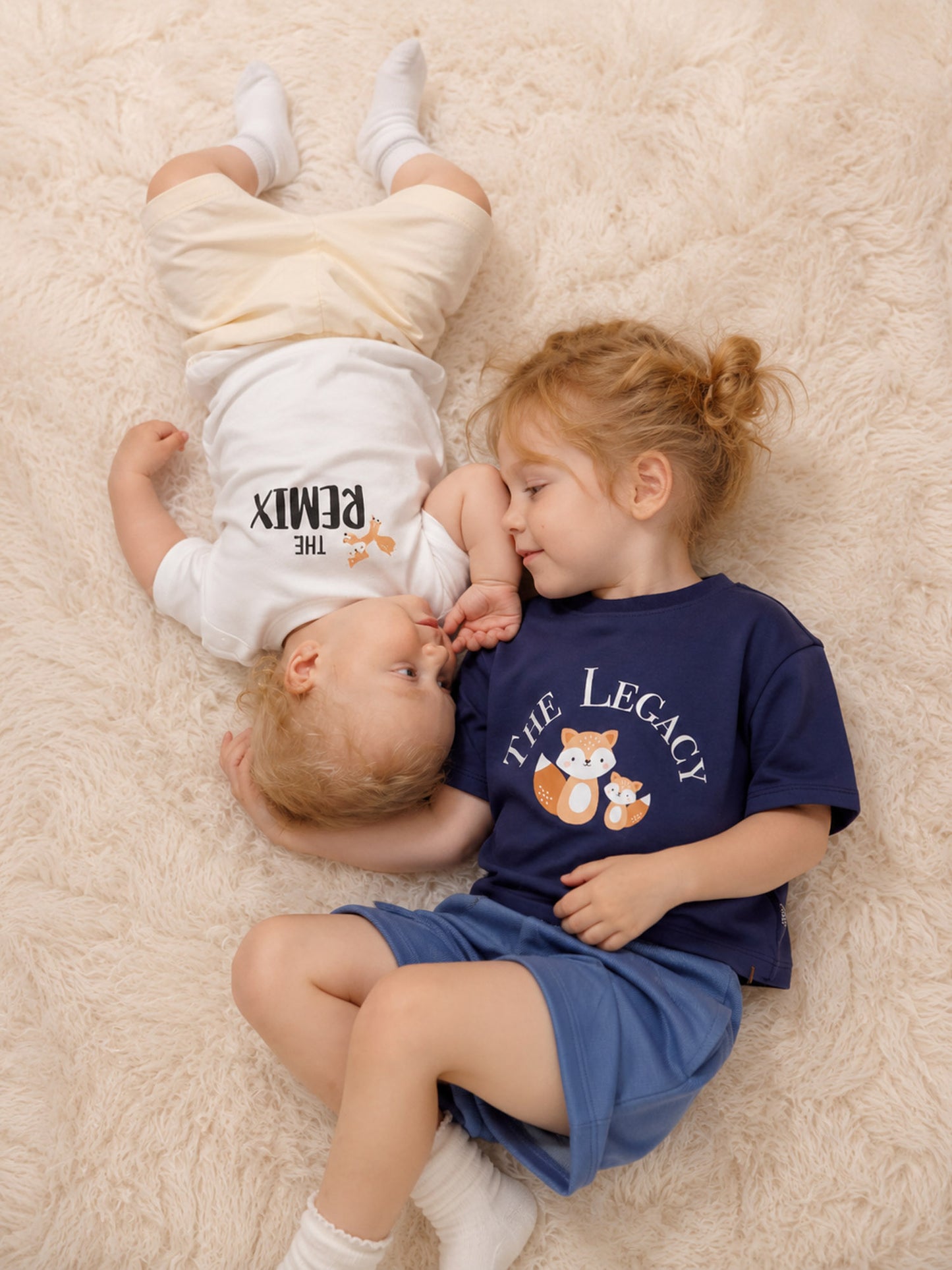 Kids “The Remix” Water‑Repellent Graphic Family Tee