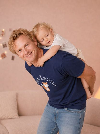 Adult “The Legend” Fox Graphic Family Tee