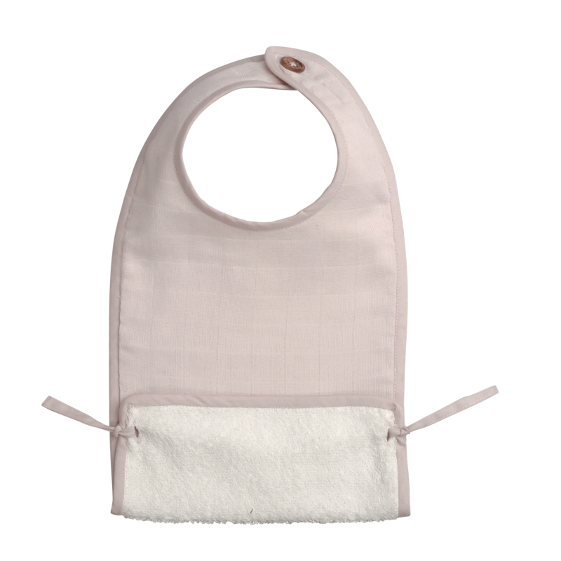 FABELAB Fabelab - Feeding Bib - Bib Mauve Bib