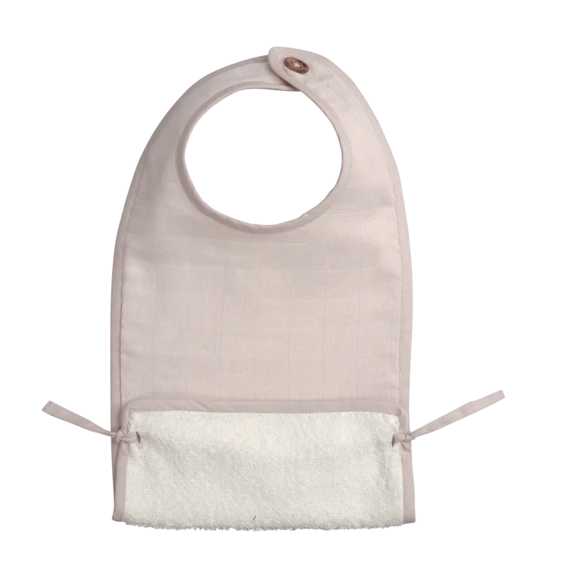 FABELAB Fabelab - Feeding Bib - Bib Mauve Bib