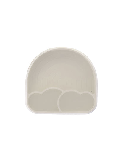 Silicone Rainbow Plates With Lid