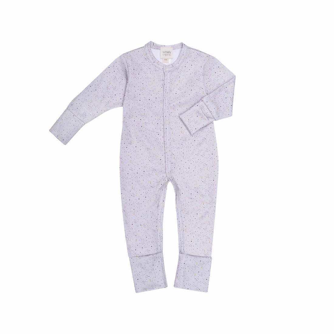 Wooly Organic Wooly Organic - Baby Sleepsuit (Green) Romper