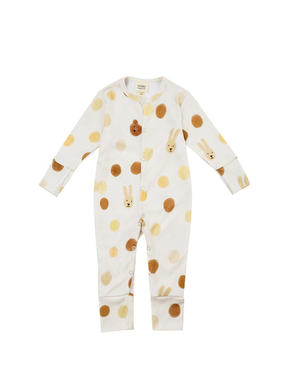 Big Dots Sleepsuit (GOTS)