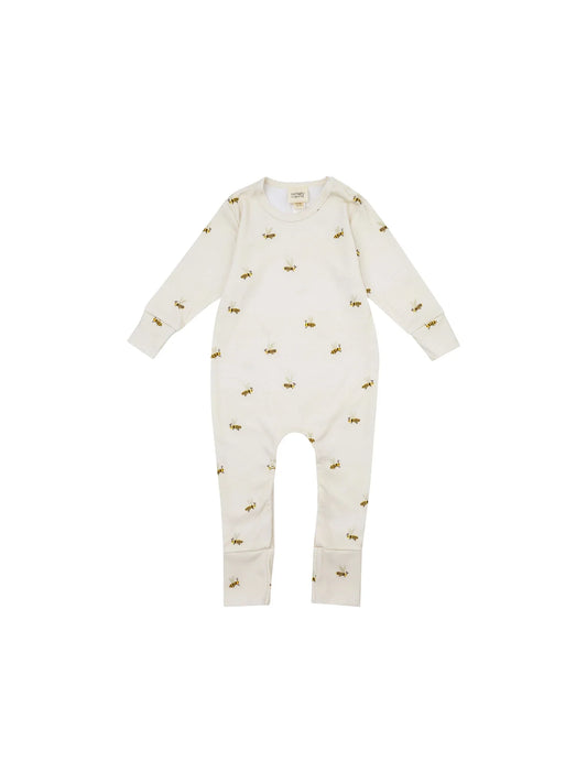 Bee Print Sleepsuit