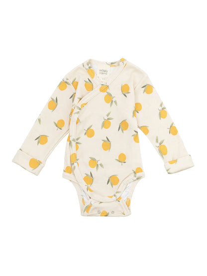Longsleeve Wrap Bodysuit (GOTS)