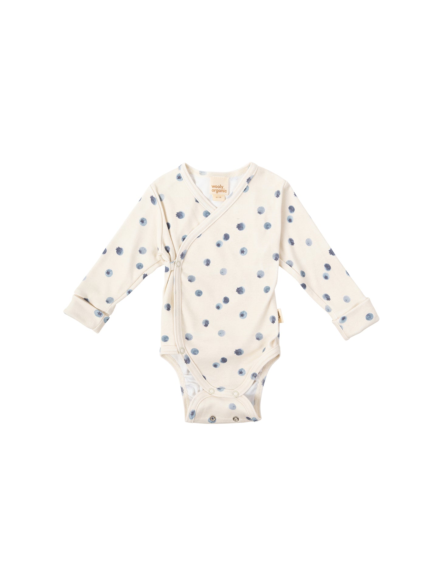 Longsleeve Wrap Bodysuit (GOTS)