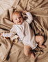 Bird Print Long Sleeve Bodysuit (GOTS)