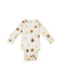 Big Dots Longsleeve Bodysuit (GOTS)