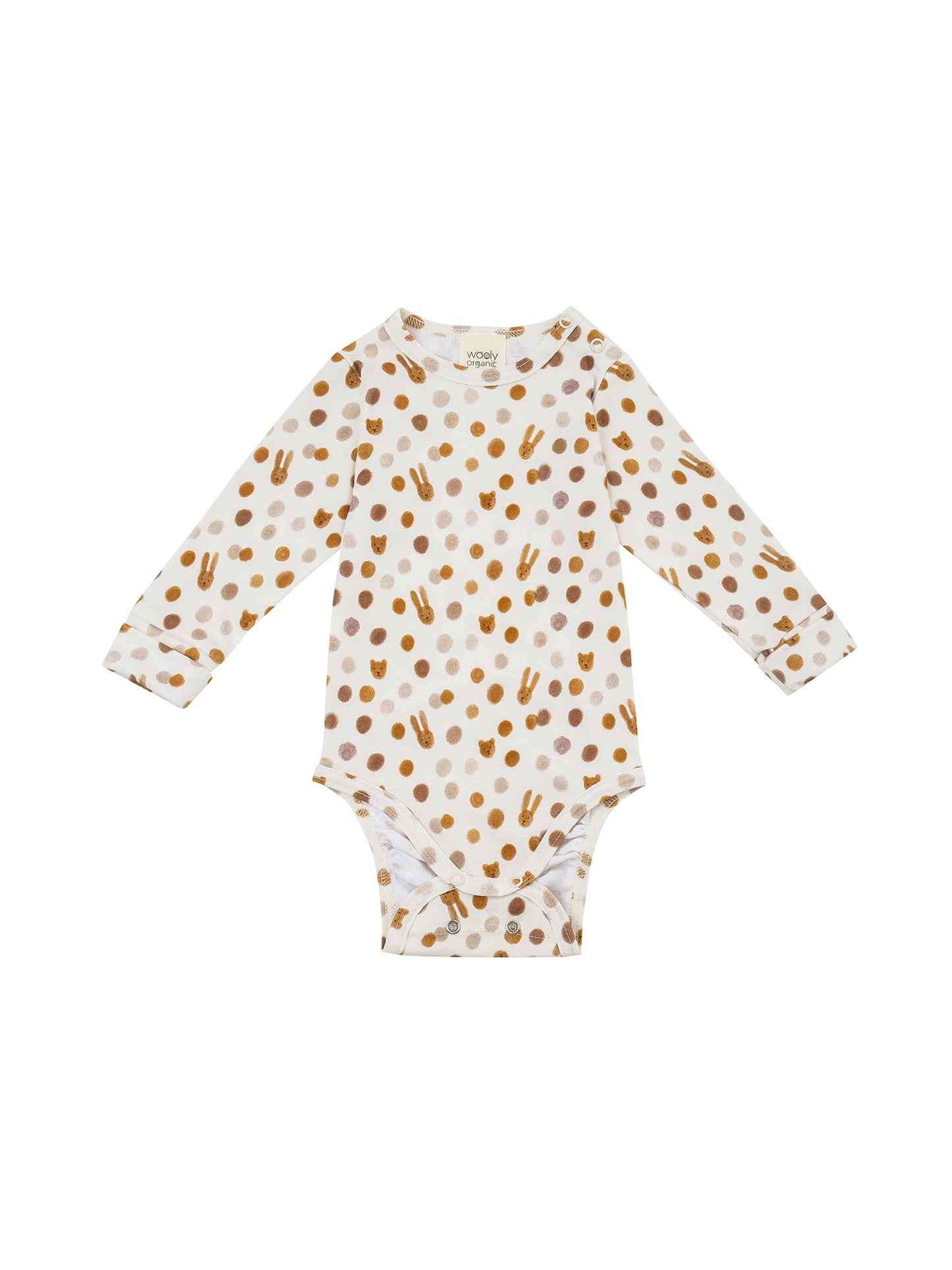 Small Dots Longsleeve Bodysuit (GOTS)