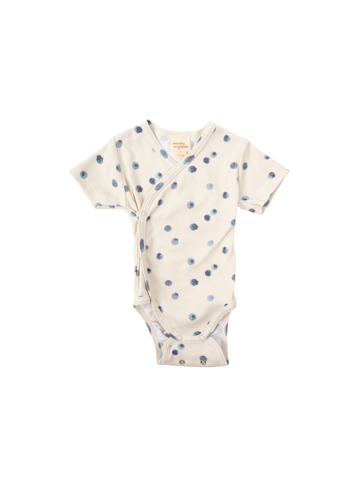Shortsleeve Wrap Bodysuit (GOTS)
