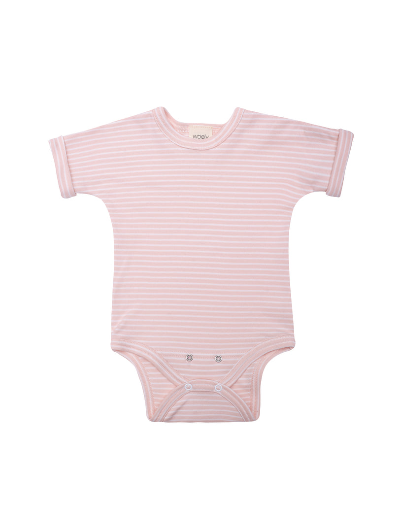 Wooly Organic Wooly Organic-Short Sleeve Bodysuit Bodysuit