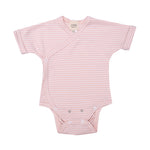 Wooly Organic Wooly Organic Short Sleeve Wrap Bodysuit Bodysuit