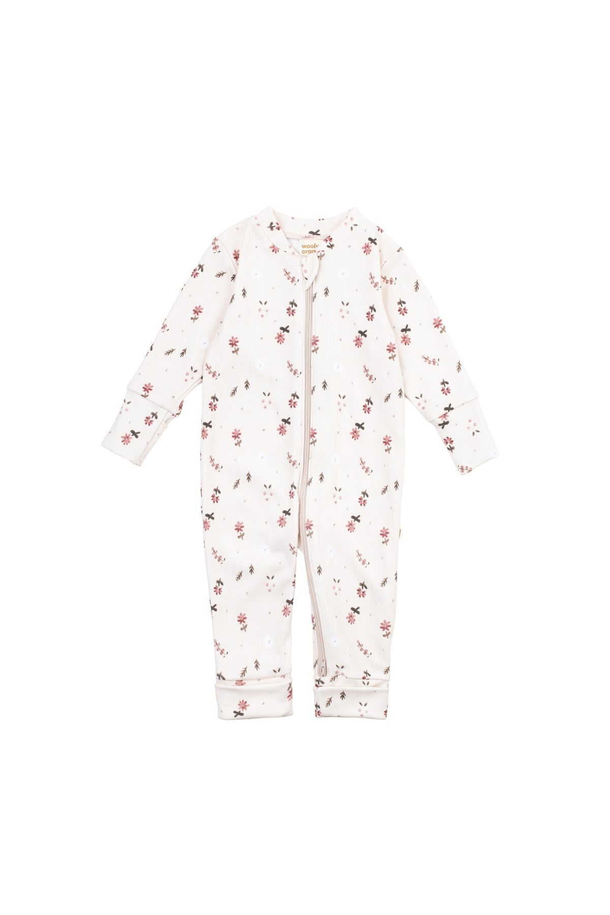 Sleepsuit with Zipper (GOTS)