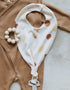 Big Dots Bib With Pacifier Clip (GOTS)
