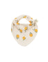 Lemon Print Bandana Bib (GOTS)
