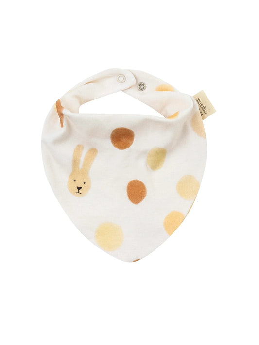 Bunny Dot Bandana Bib