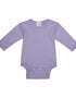 Wooly Organic Wooly Organic - Long Sleeve Bodysuit (Purple) Bodysuit