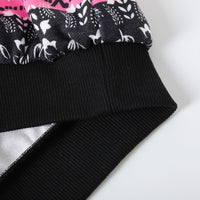 VAUVA Vauva FW23 - Girls Organic Cotton Long Sweatshirt (Black) Sweatshirt