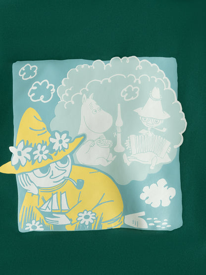 Kids Snufkin Print Drawstring Tote Bag