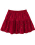 VAUVA Vauva FW23 - Girls Knitted Corduroy Skirt (Red) Skirt