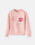 Girls Bloom Together Embroidered Sweatshirt