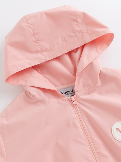 Girls Bloom Together Hooded Windbreaker