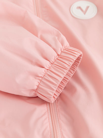 Girls Bloom Together Hooded Windbreaker