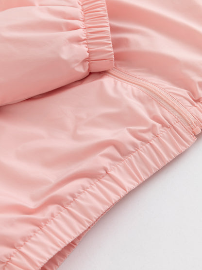 Girls Bloom Together Hooded Windbreaker