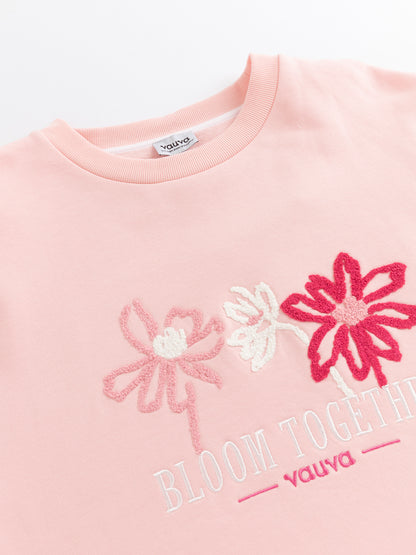 Bloom Together Embroidered Sweatshirt