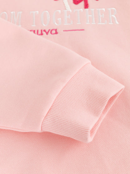 Bloom Together Embroidered Hoodies