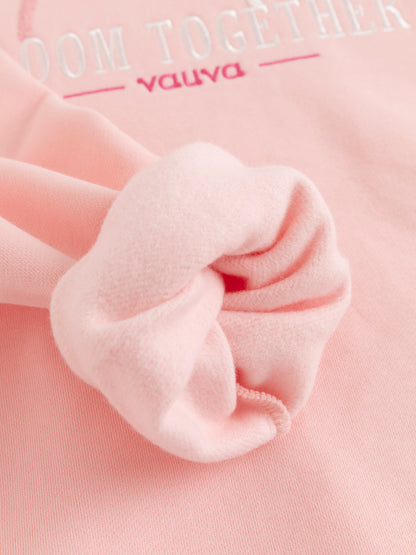 Bloom Together Embroidered Hoodies