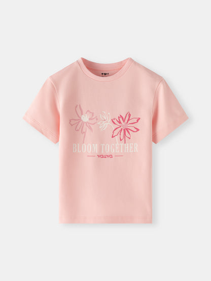 Girls Bloom Together Graphic T-Shirt