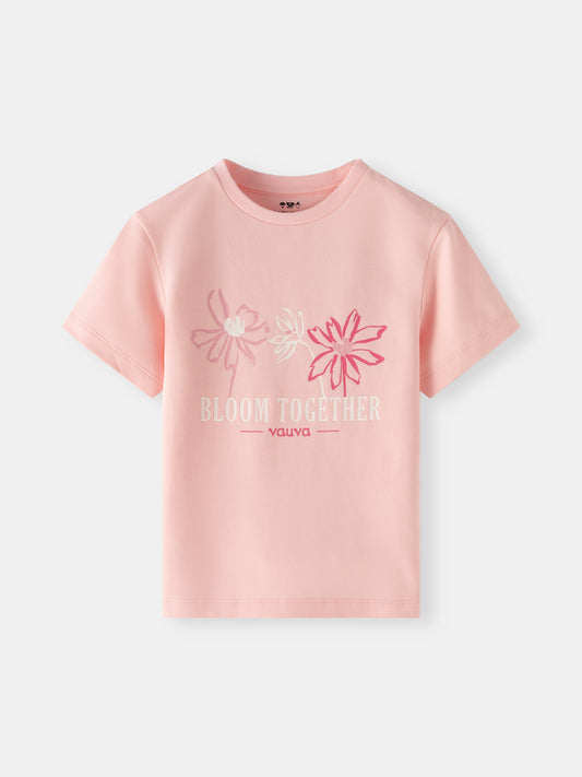 Girls Bloom Together Graphic T-Shirt