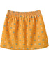 VAUVA Vauva FW23 - Girls Printed Elastic Waist A-Line Skirt (Yellow) Skirt