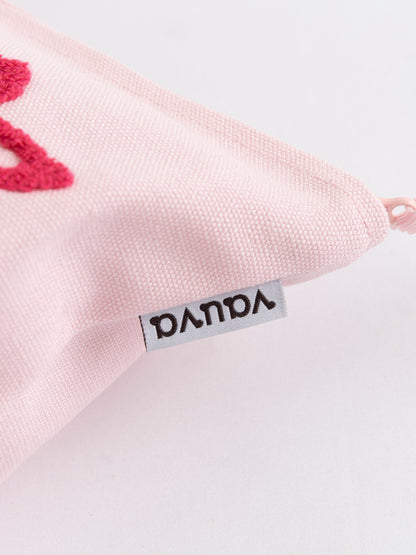 Bloom Together Embroidered Pouch