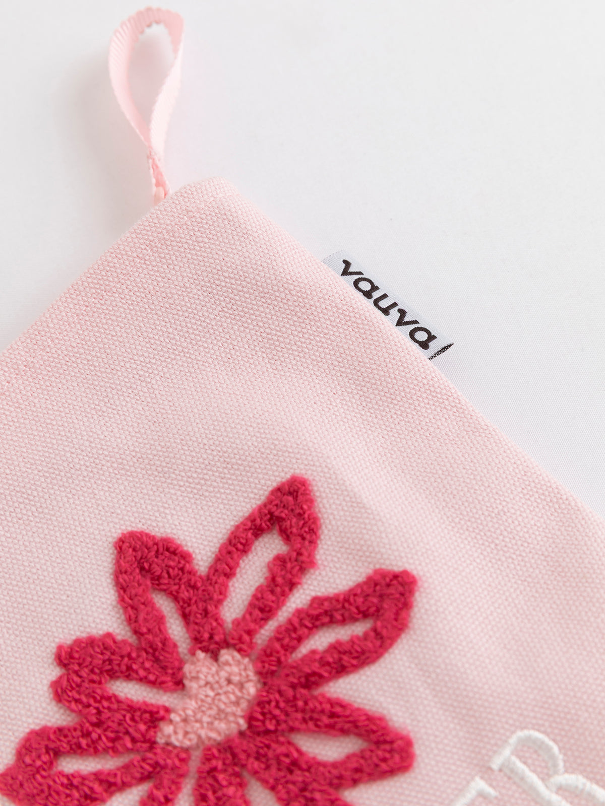 Bloom Together Embroidered Pouch