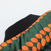 Vauva FW23 - Boys' Striped Patchwork Down Vest (Green)